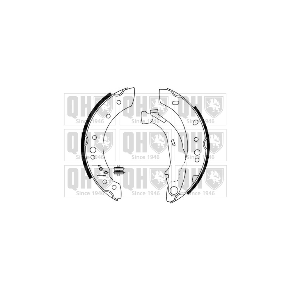 Image for QH BS1130 Brake Shoes