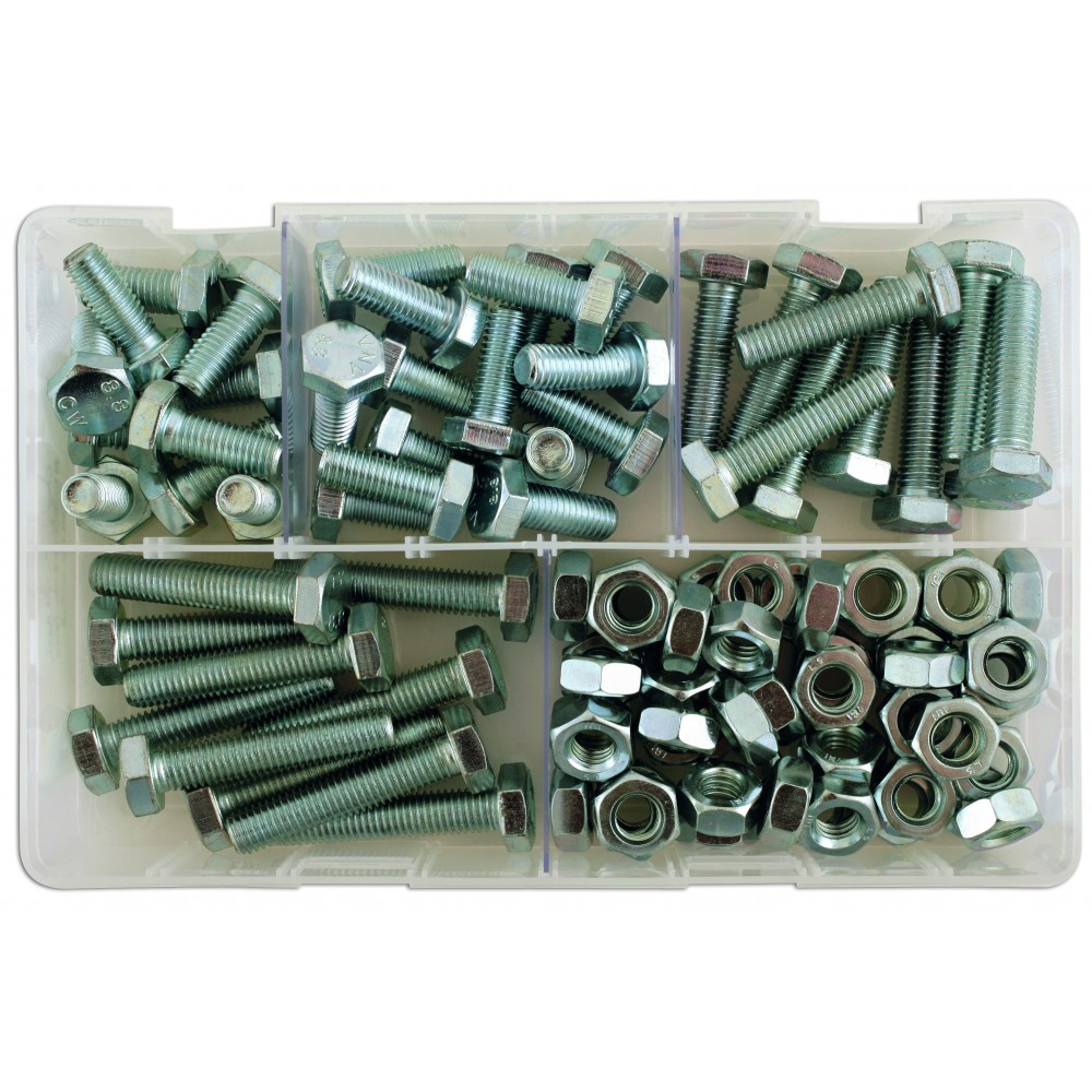 Image for Connect 35012 Assorted M10 Setscrews & Nuts Box Qty 88