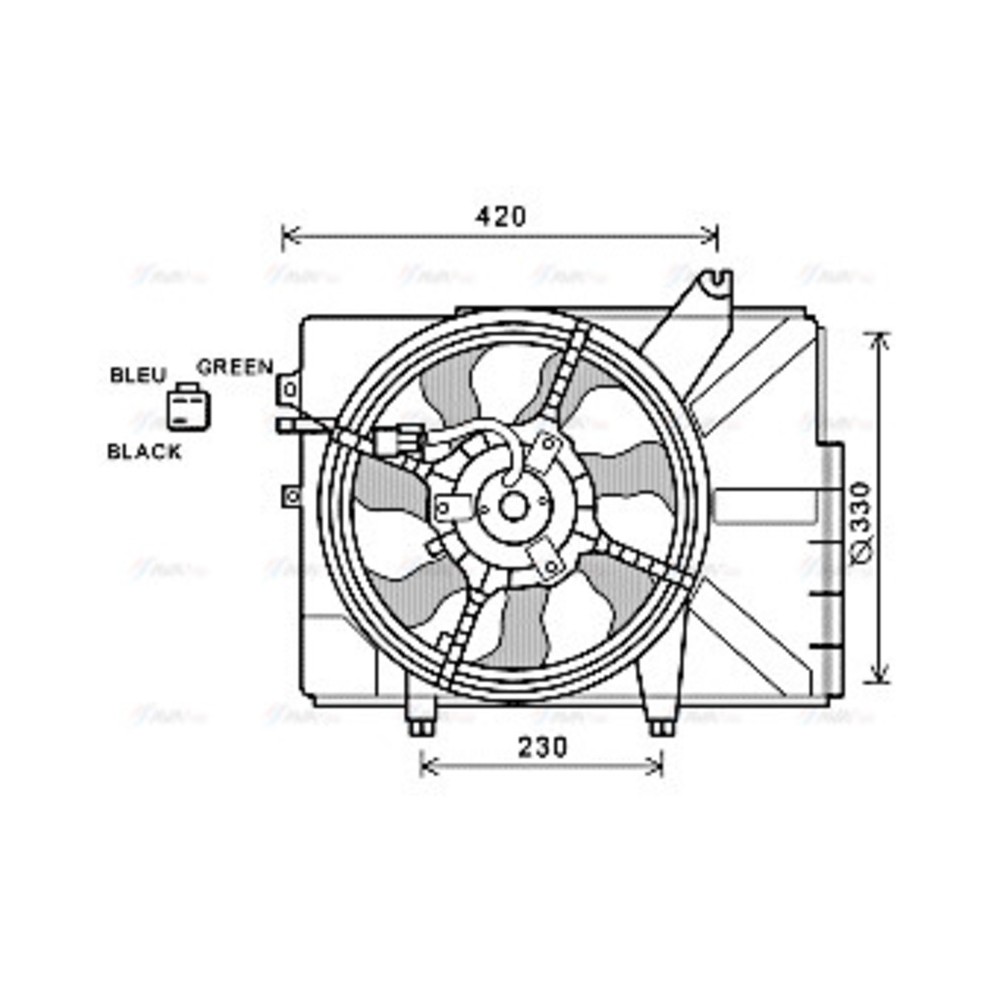 Image for AVA Cooling - Fan