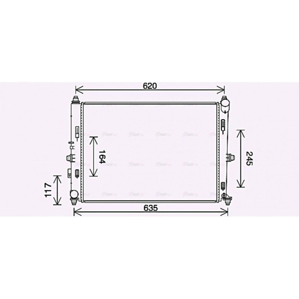 Image for AVA Cooling - Radiator