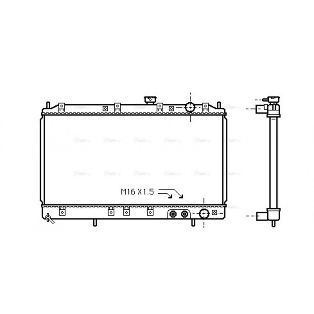 Image for AVA Cooling - Radiator