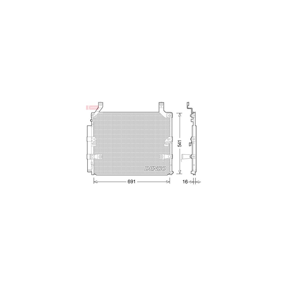 Image for Denso Condenser DCN50032