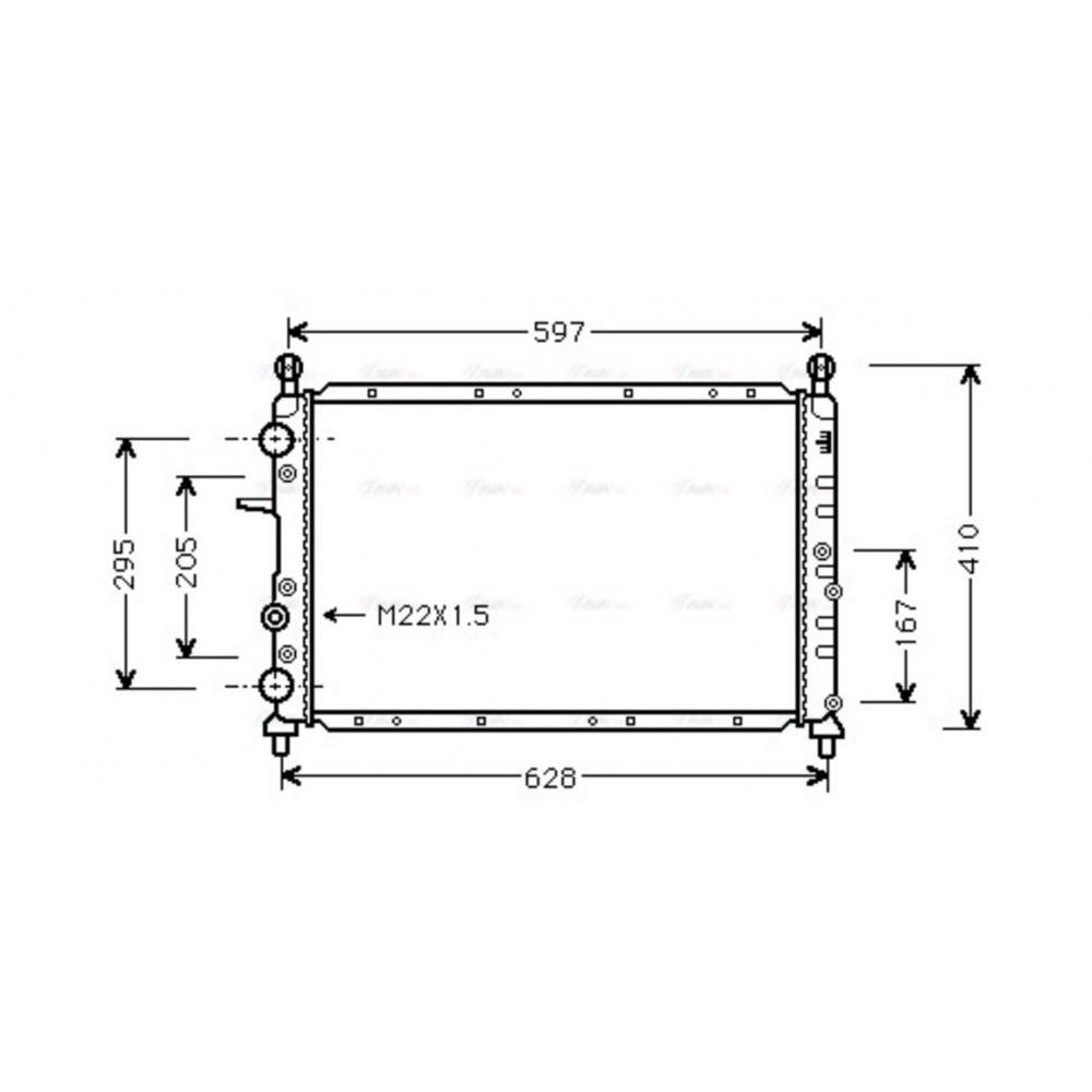 Image for AVA Cooling - Radiator