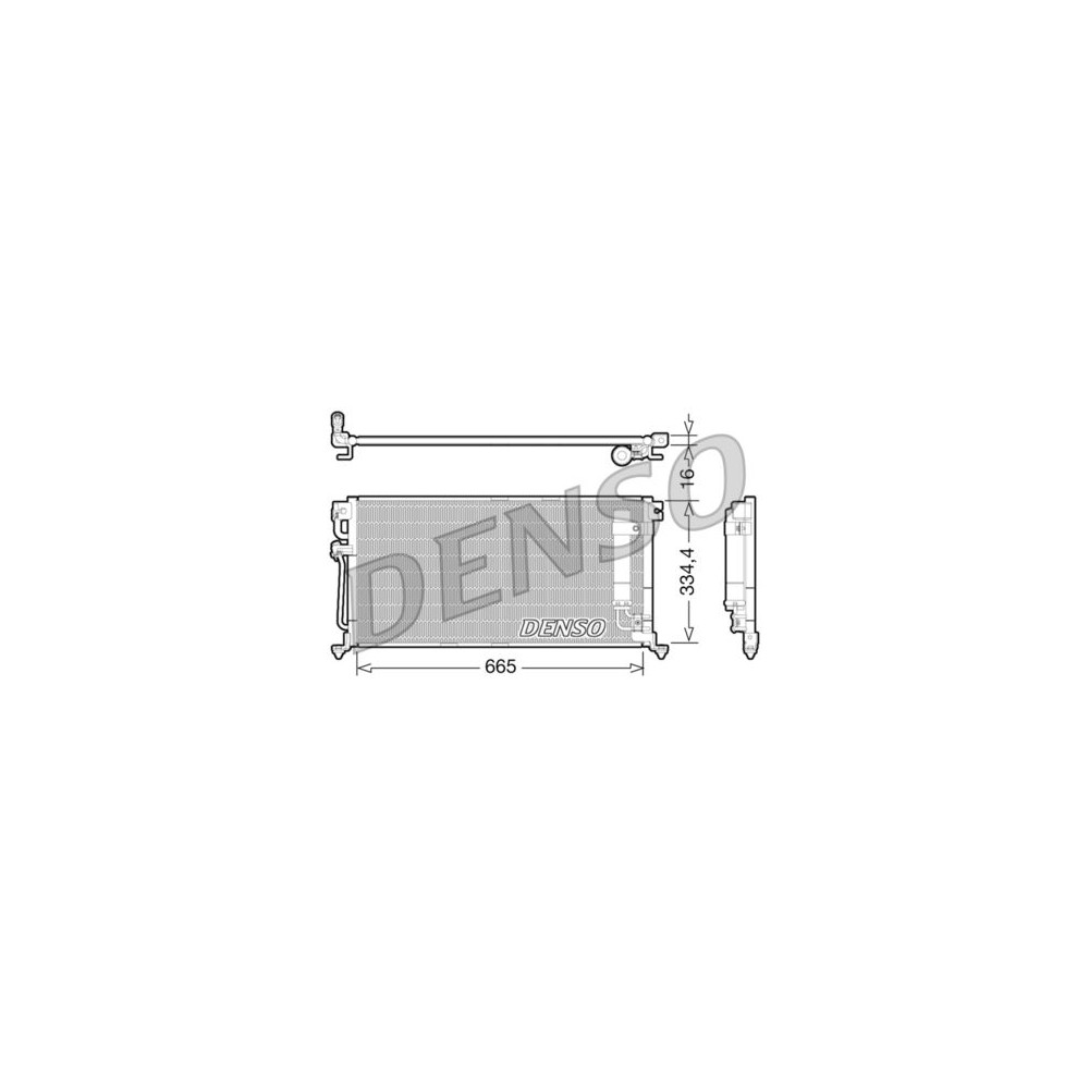 Image for Denso Condenser DCN45003