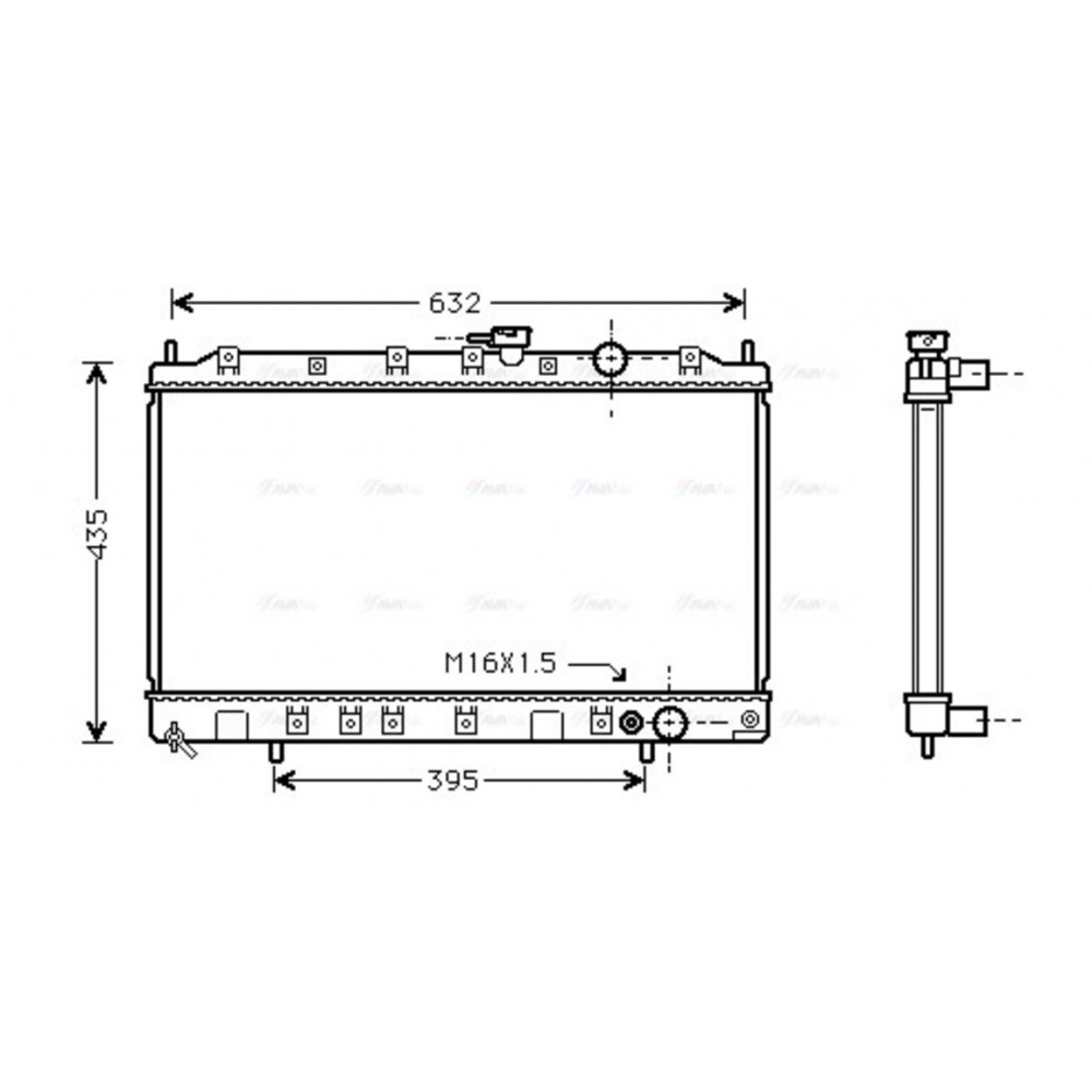 Image for AVA Cooling - Radiator