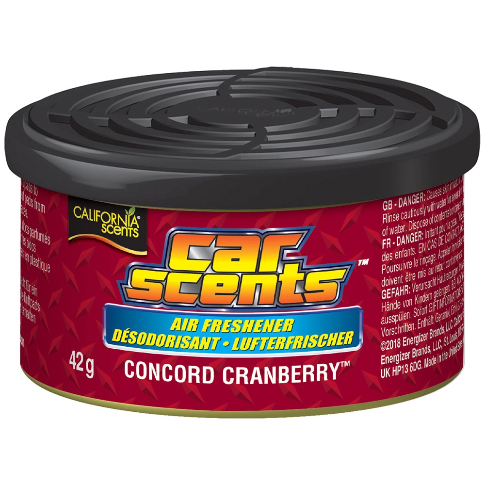 Image for California Car Scents 301413200 Air freshener Concord Cranberry Single Can
