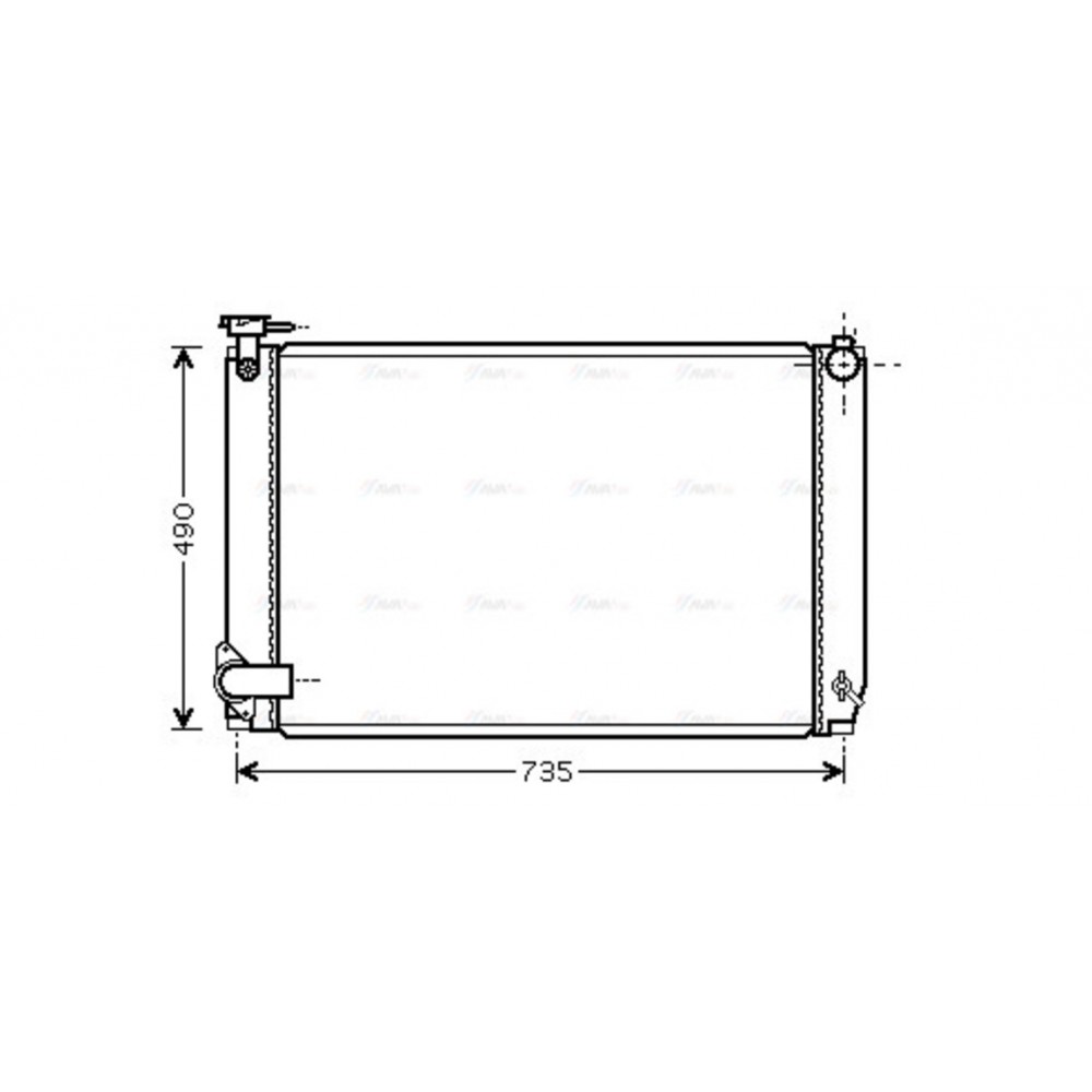 Image for AVA Cooling - Radiator