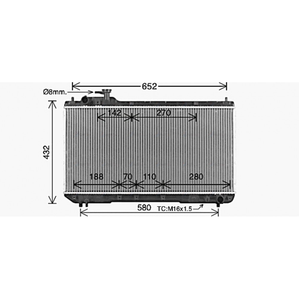 Image for AVA Cooling - Radiator