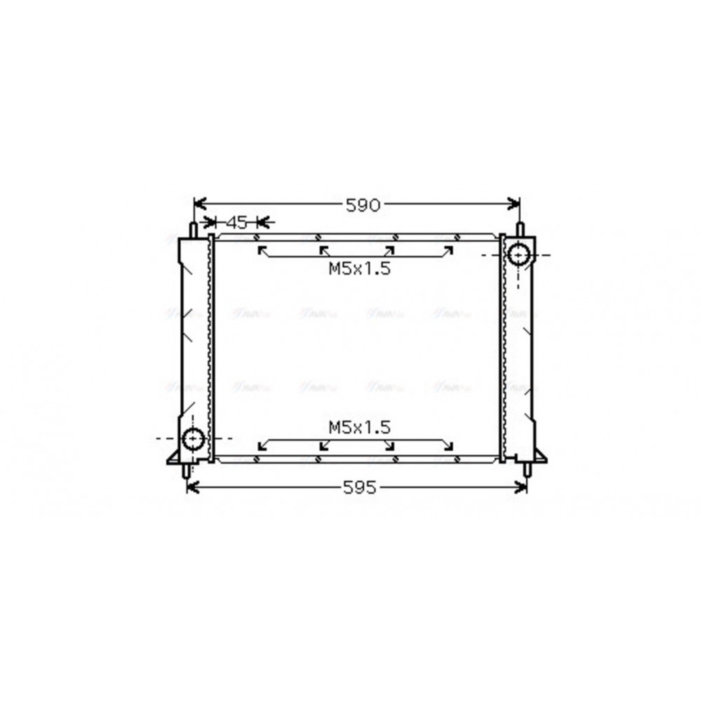 Image for AVA Cooling - Radiator