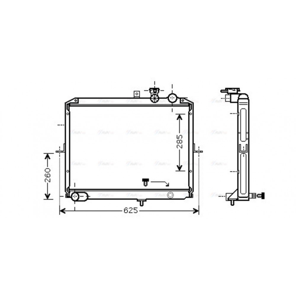 Image for AVA Cooling - Radiator