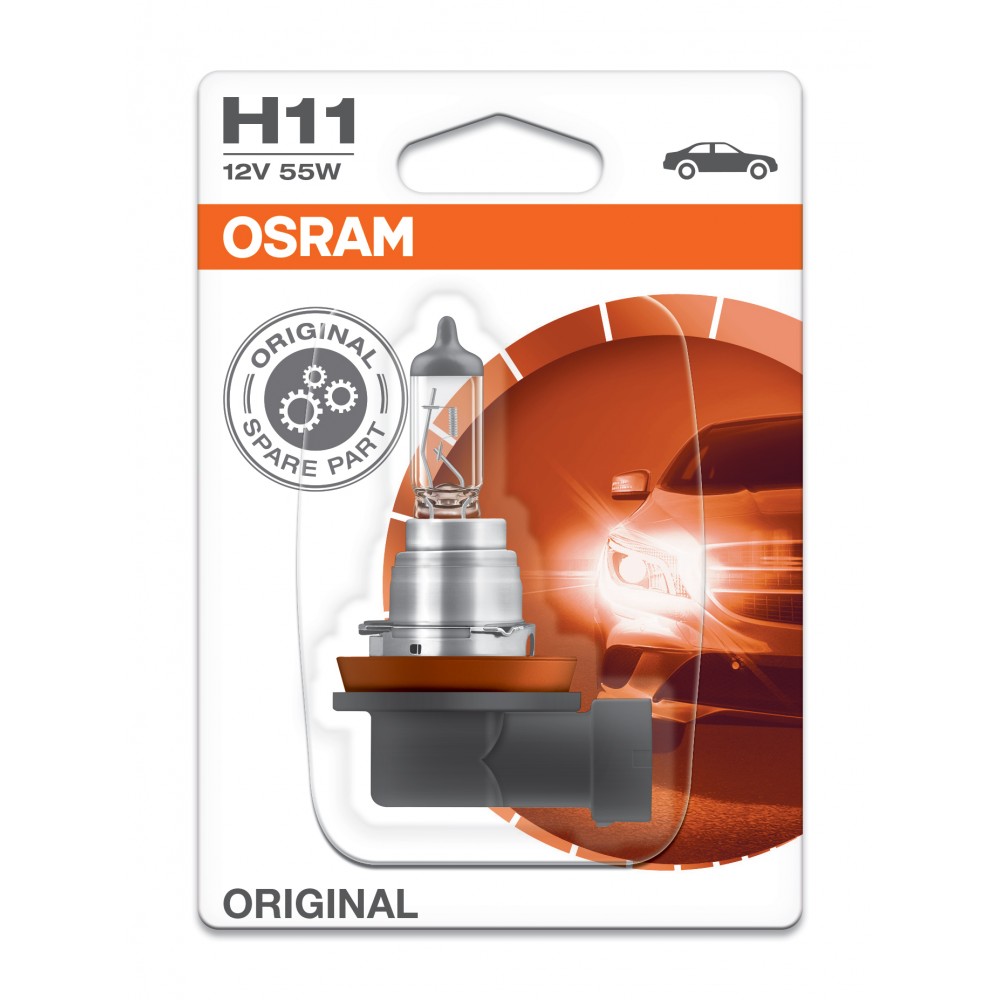 Osram 64211-01B OE H11/711 Headlight Bulb - Tetrosyl 