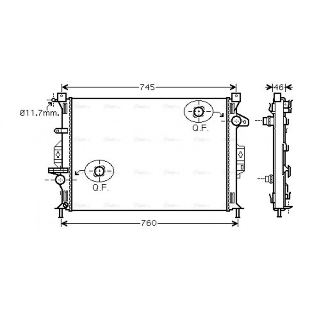 Image for AVA Cooling - Radiator