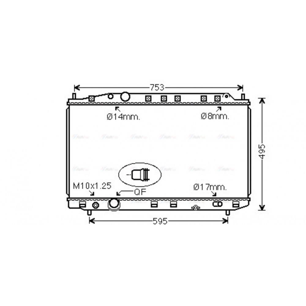 Image for AVA Cooling - Radiator