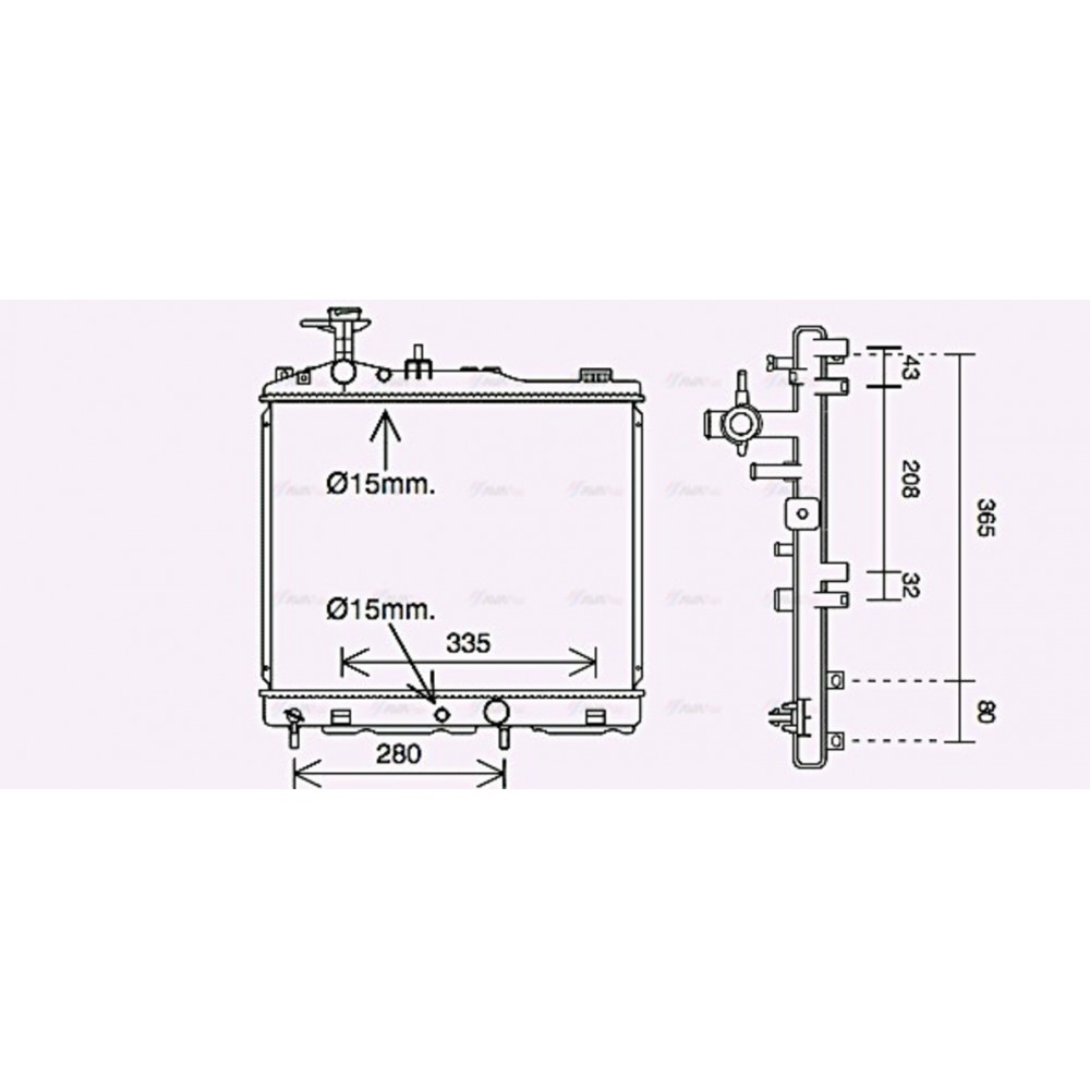 Image for AVA Cooling - Radiator