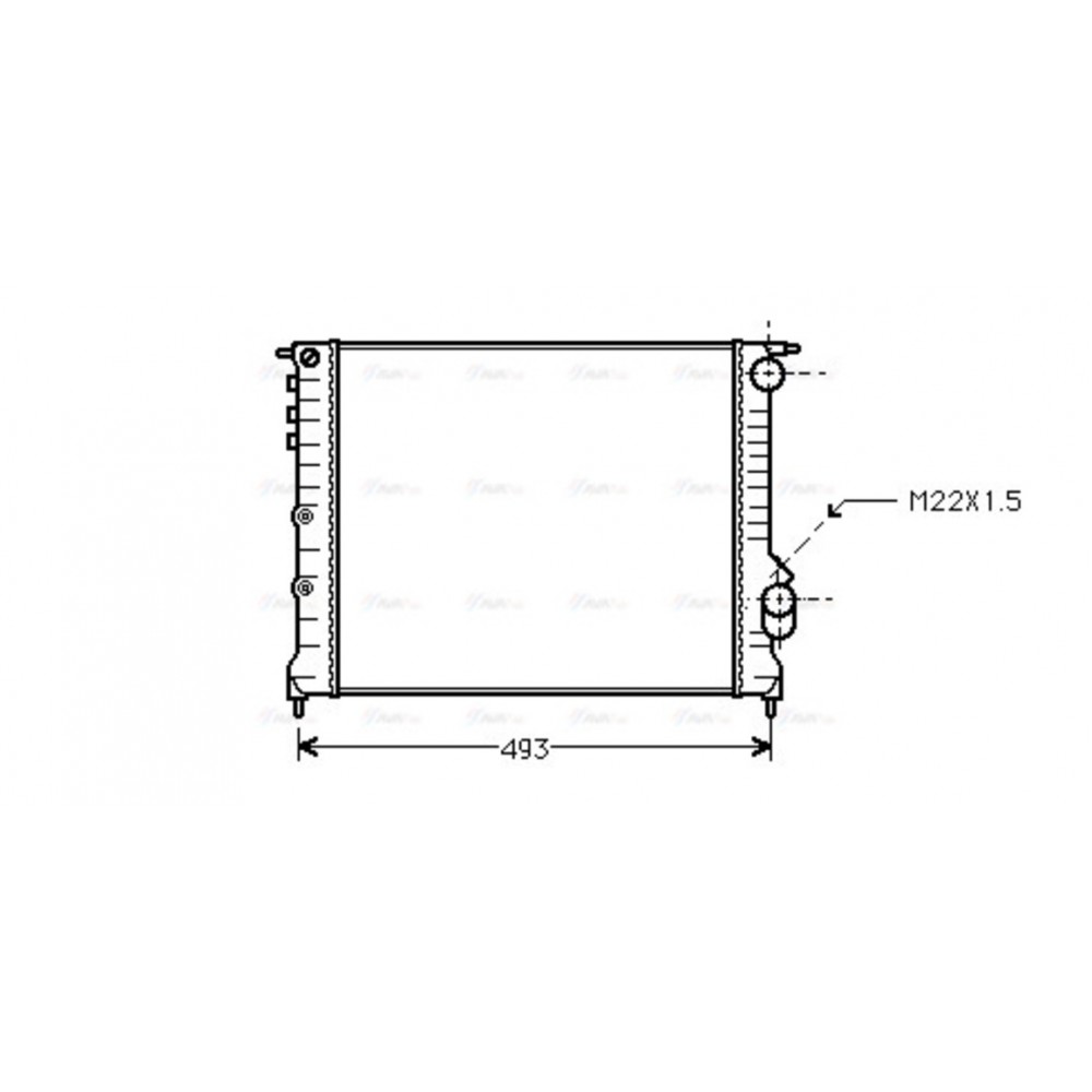 Image for AVA Cooling - Radiator