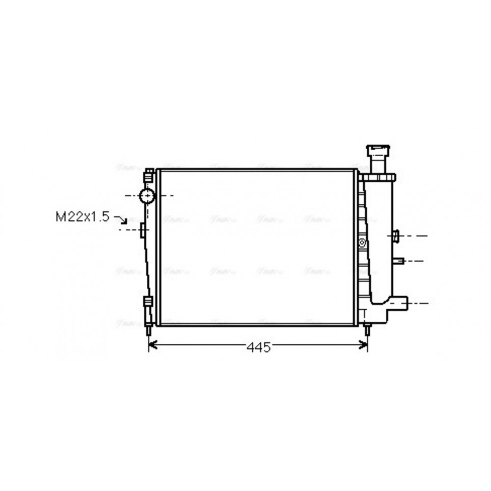 Image for AVA Cooling - Radiator