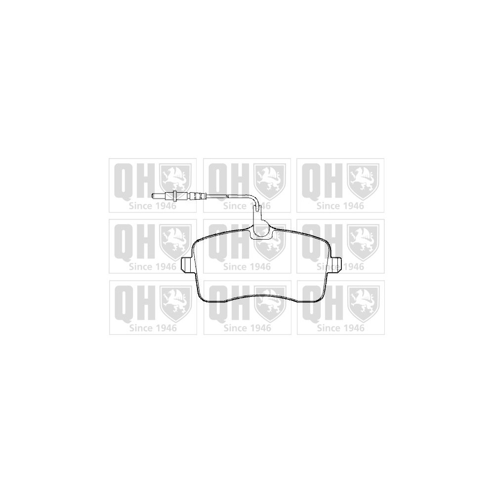 Image for QH BP1437 Brake Pad Set