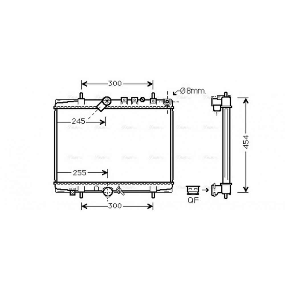 Image for AVA Cooling - Radiator