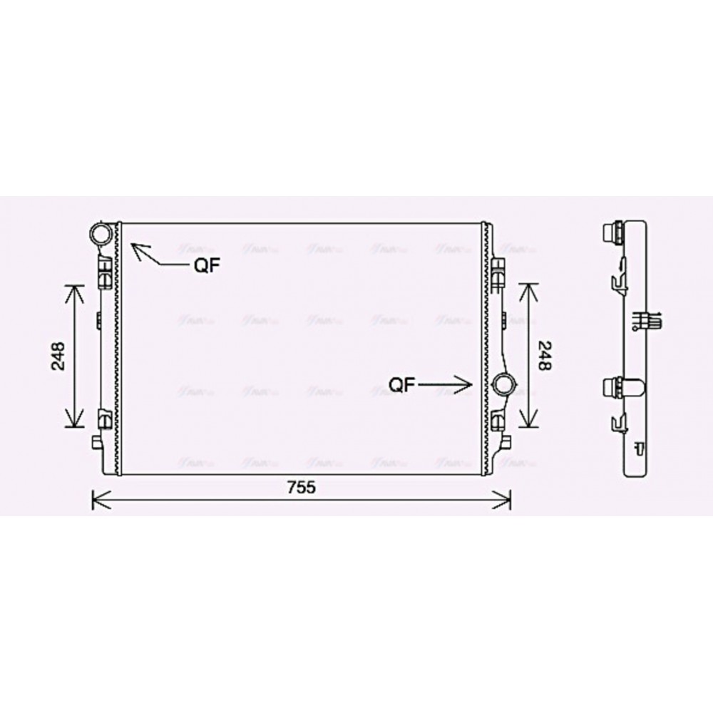 Image for AVA Cooling - Radiator