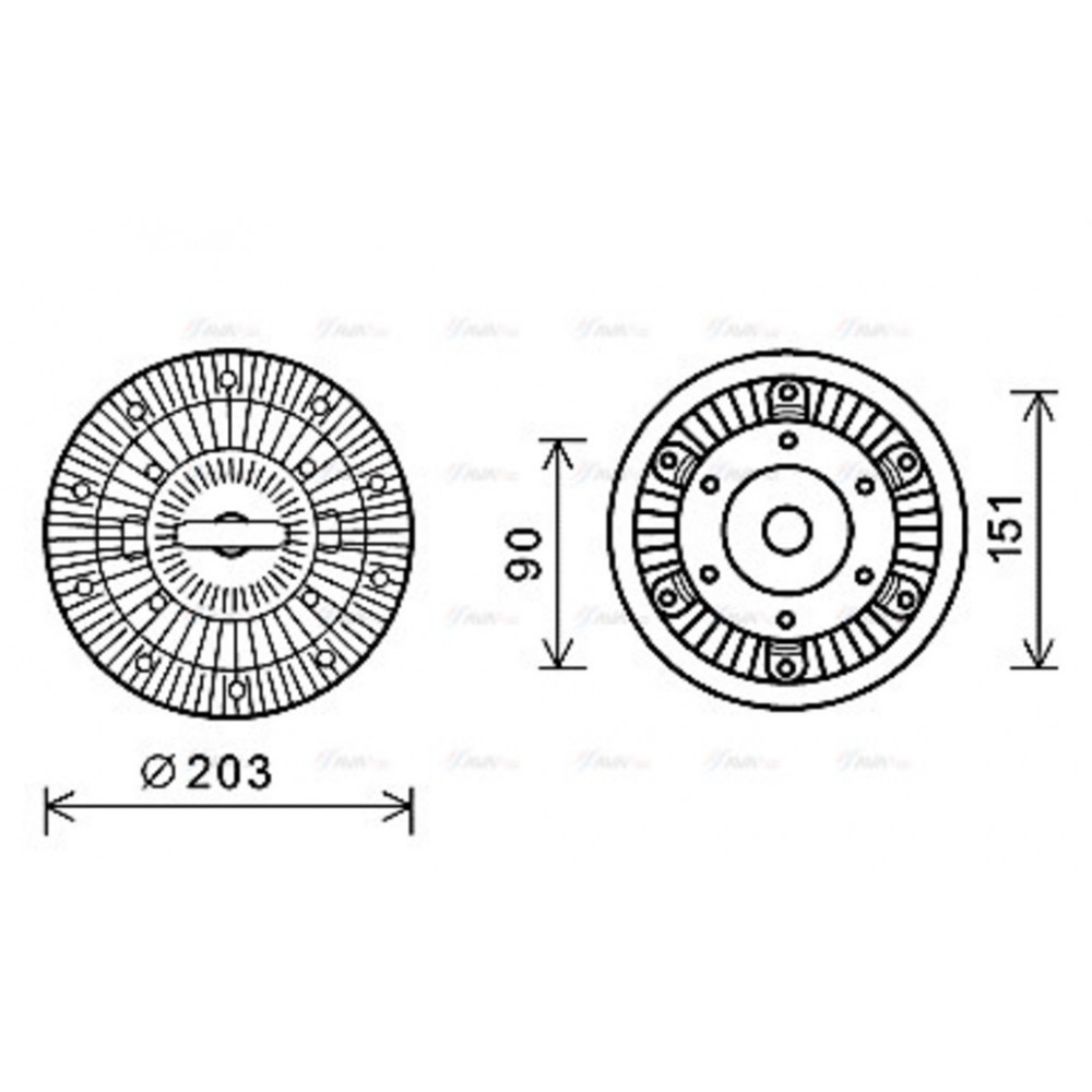 Image for AVA Cooling - Fan Clutch