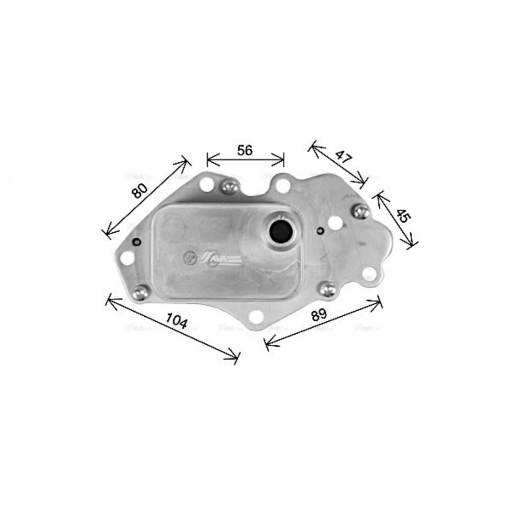 Image for AVA Cooling - Oil Cooler