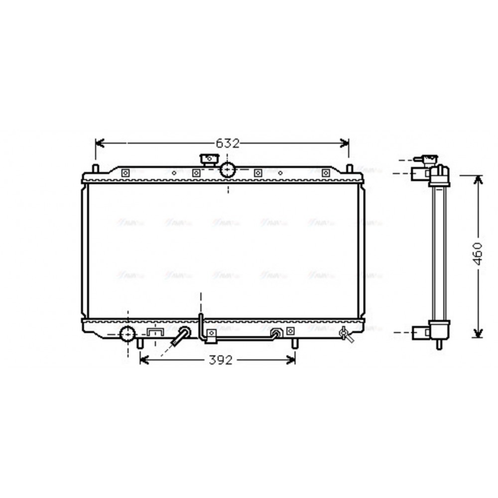 Image for AVA Cooling - Radiator