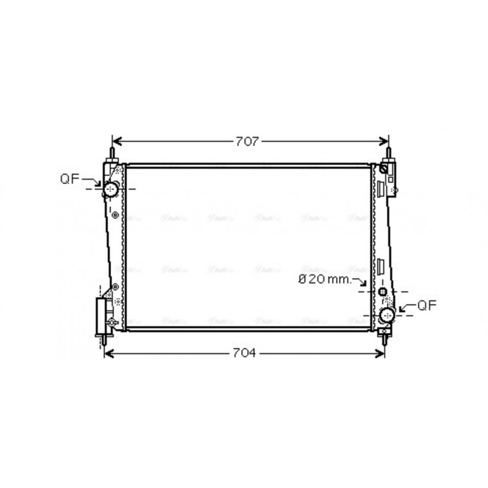 Image for AVA Cooling - Radiator