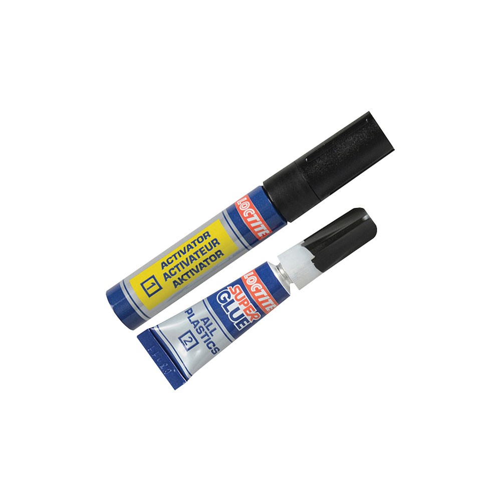 Image for Unibond 1610142 Super Glue All Plastics 2g Tube & 4ml Pen