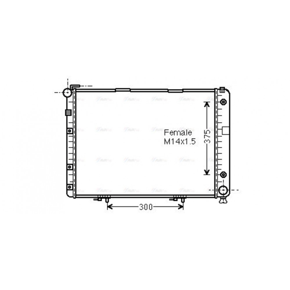 Image for AVA Cooling - Radiator