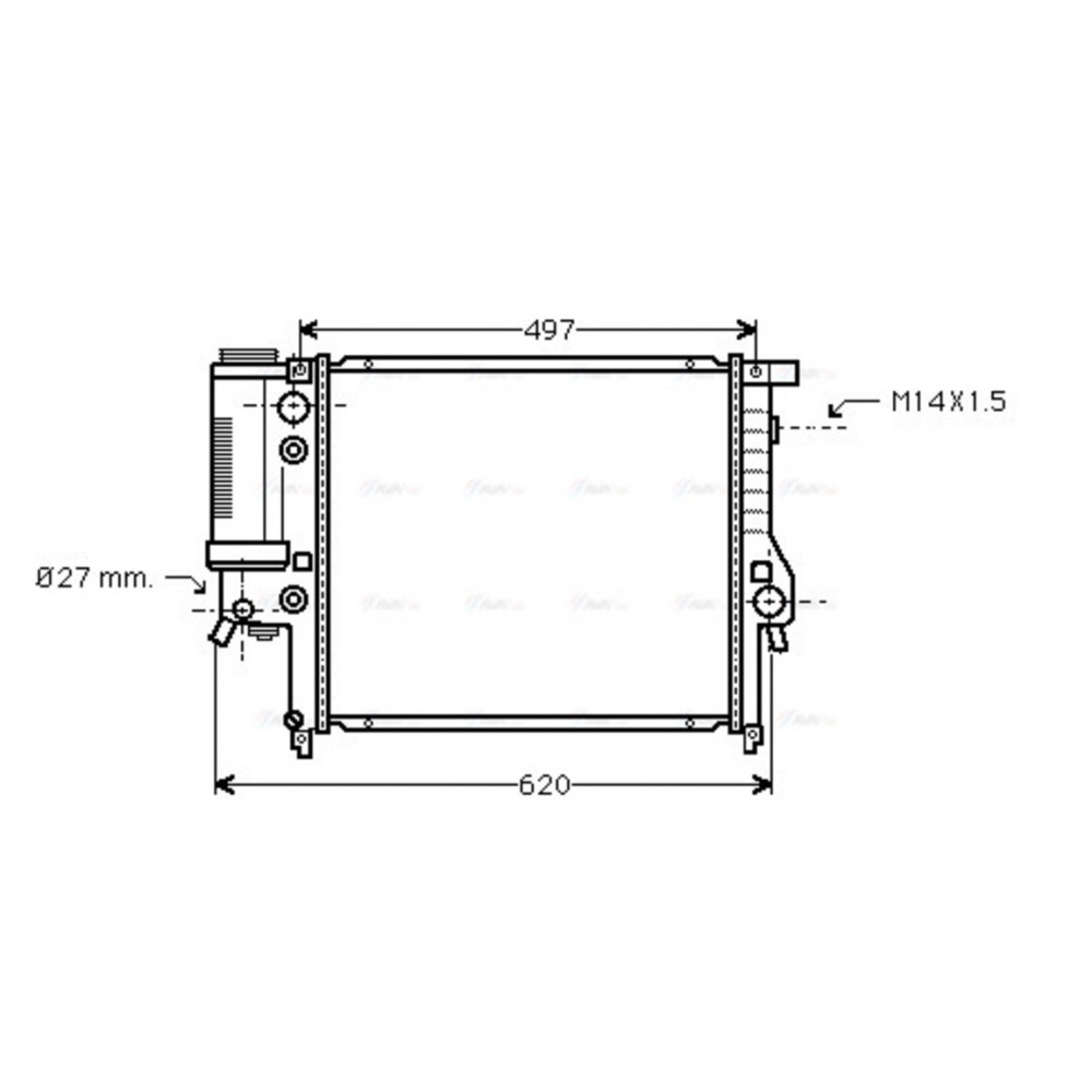 Image for AVA Cooling - Radiator