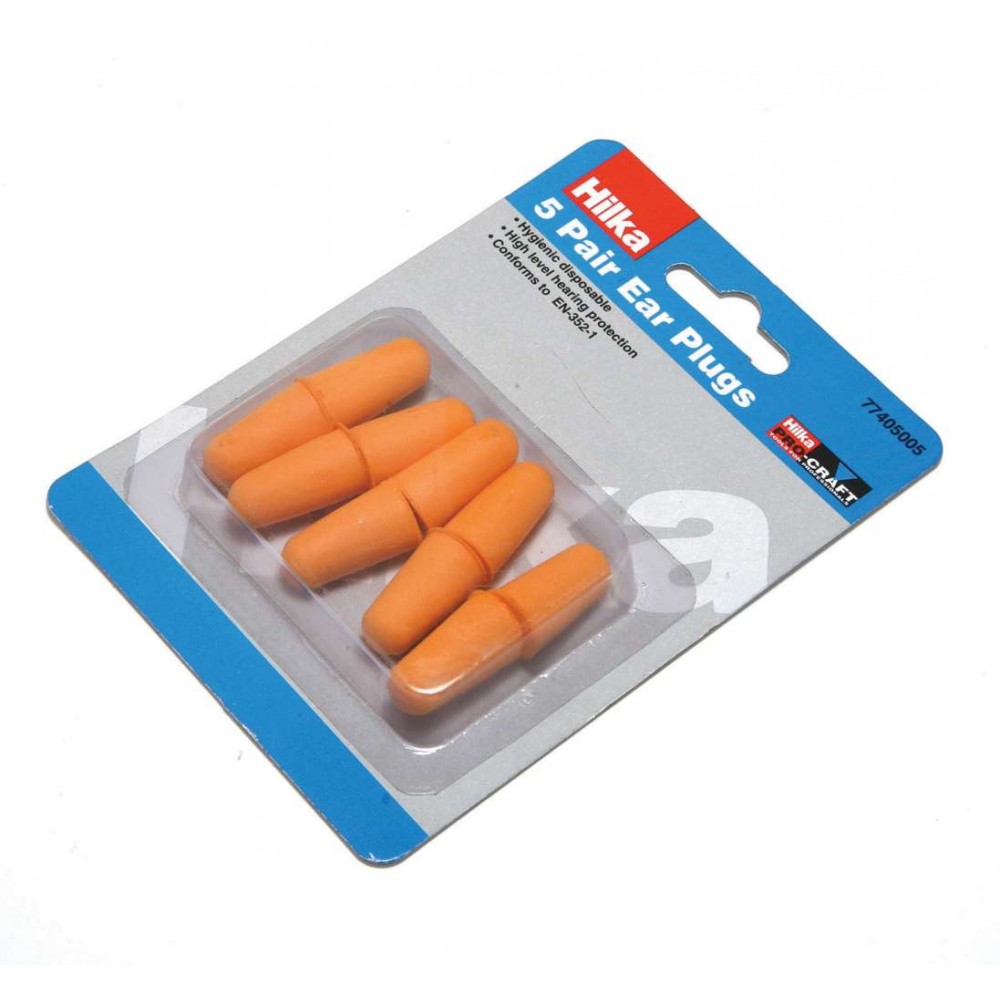 Image for Hilka 77405005 Ear Plugs - 5 Pairs