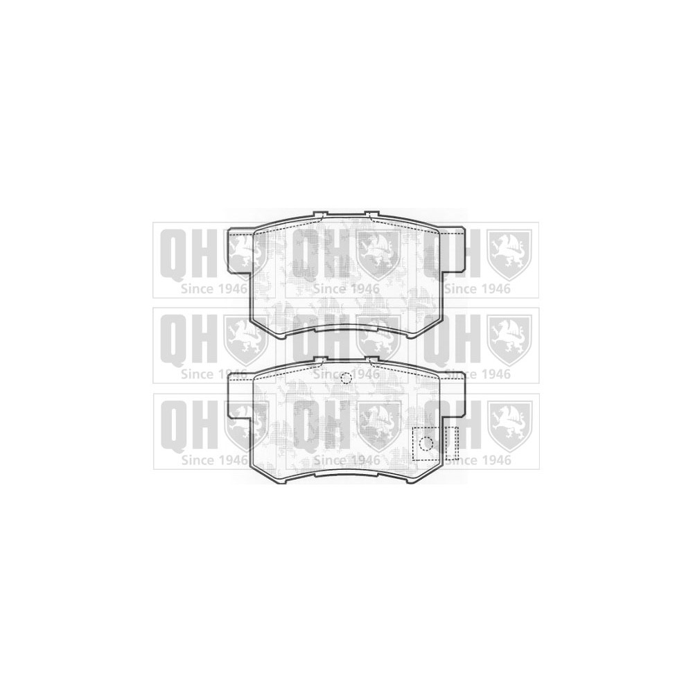 Image for QH BP1181 Brake Pad Set