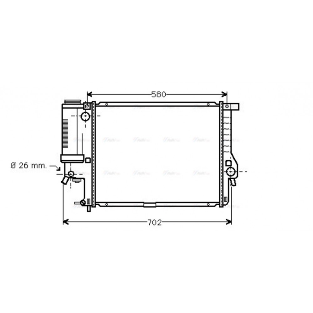 Image for AVA Cooling - Radiator