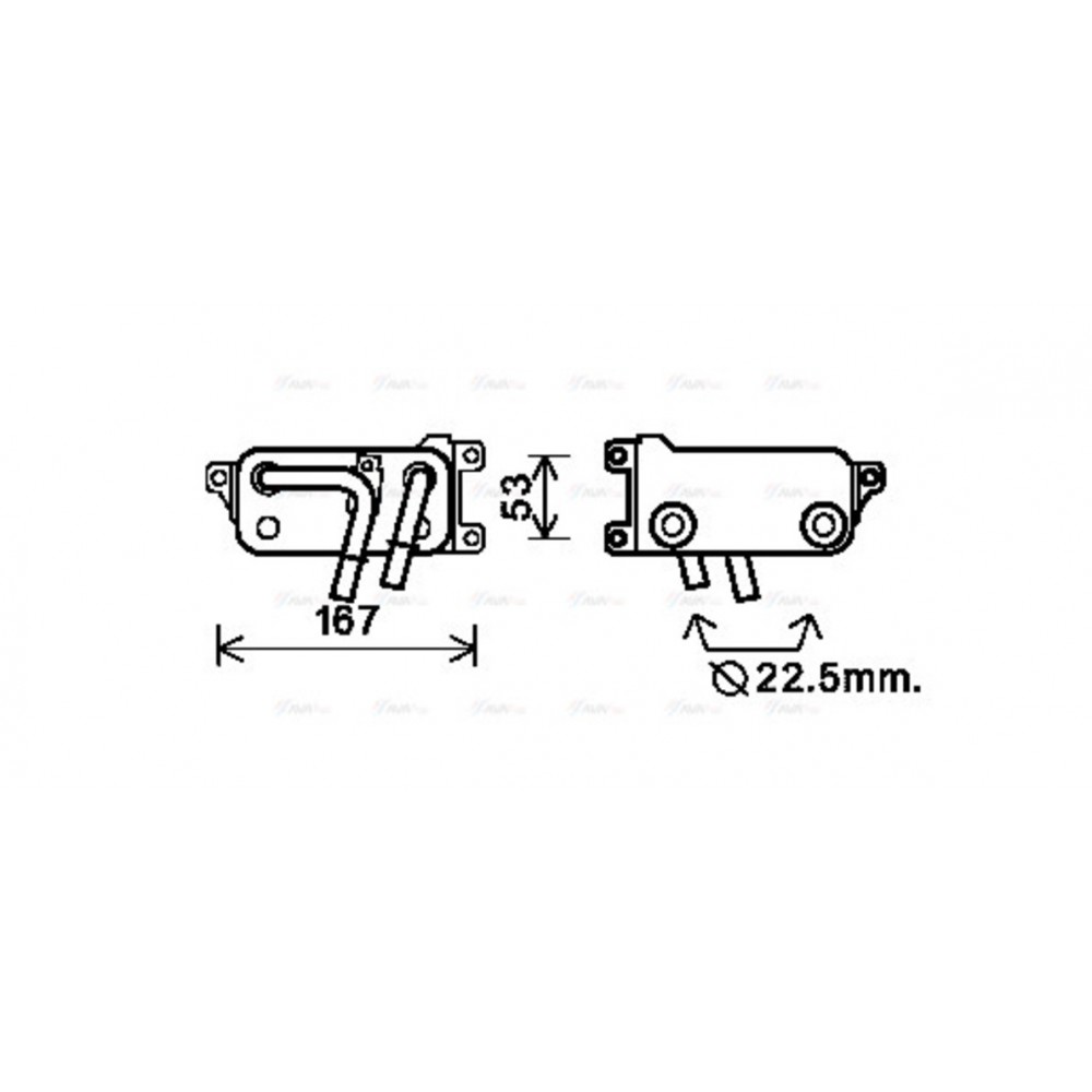 Image for AVA Cooling - Oil Cooler