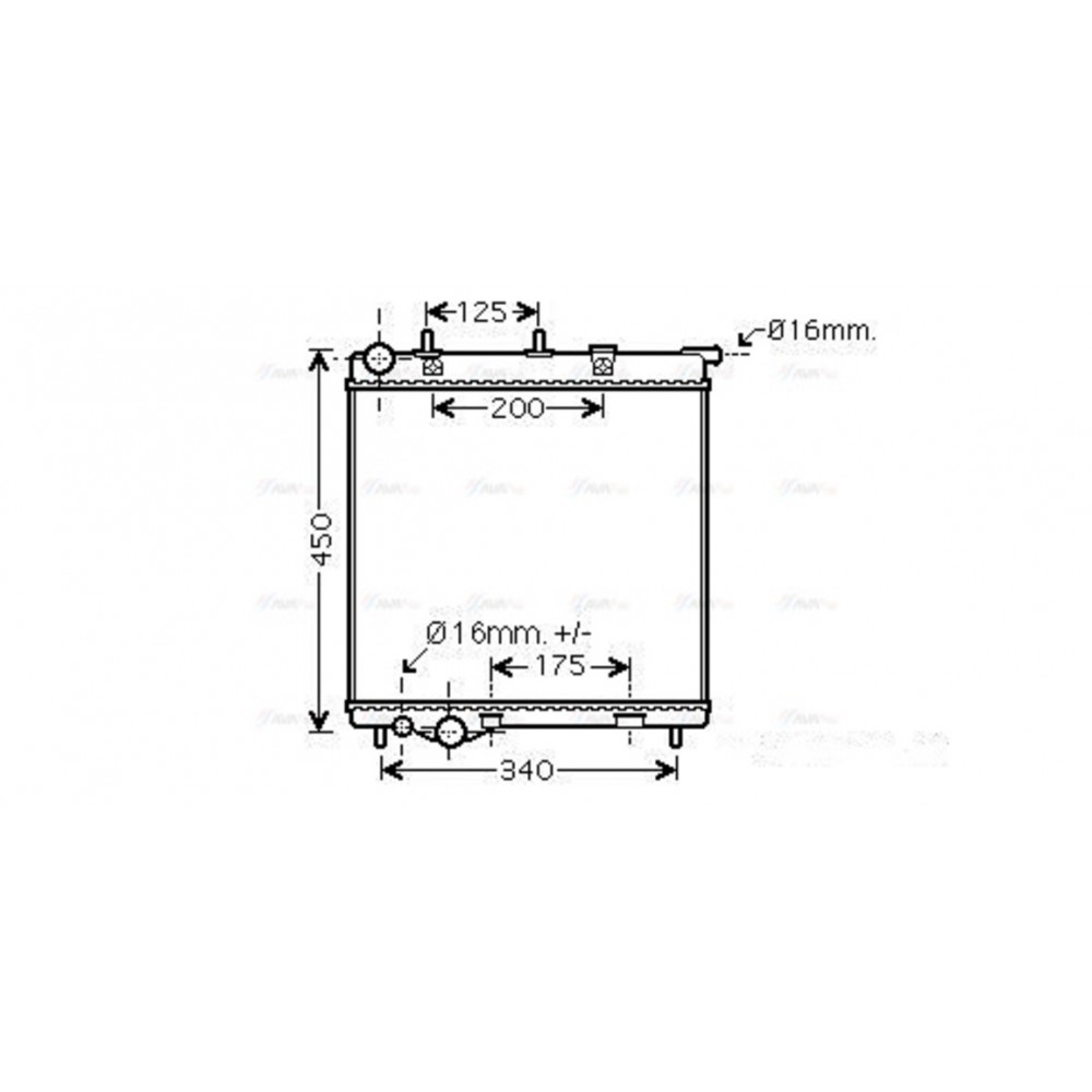 Image for AVA Cooling - Radiator