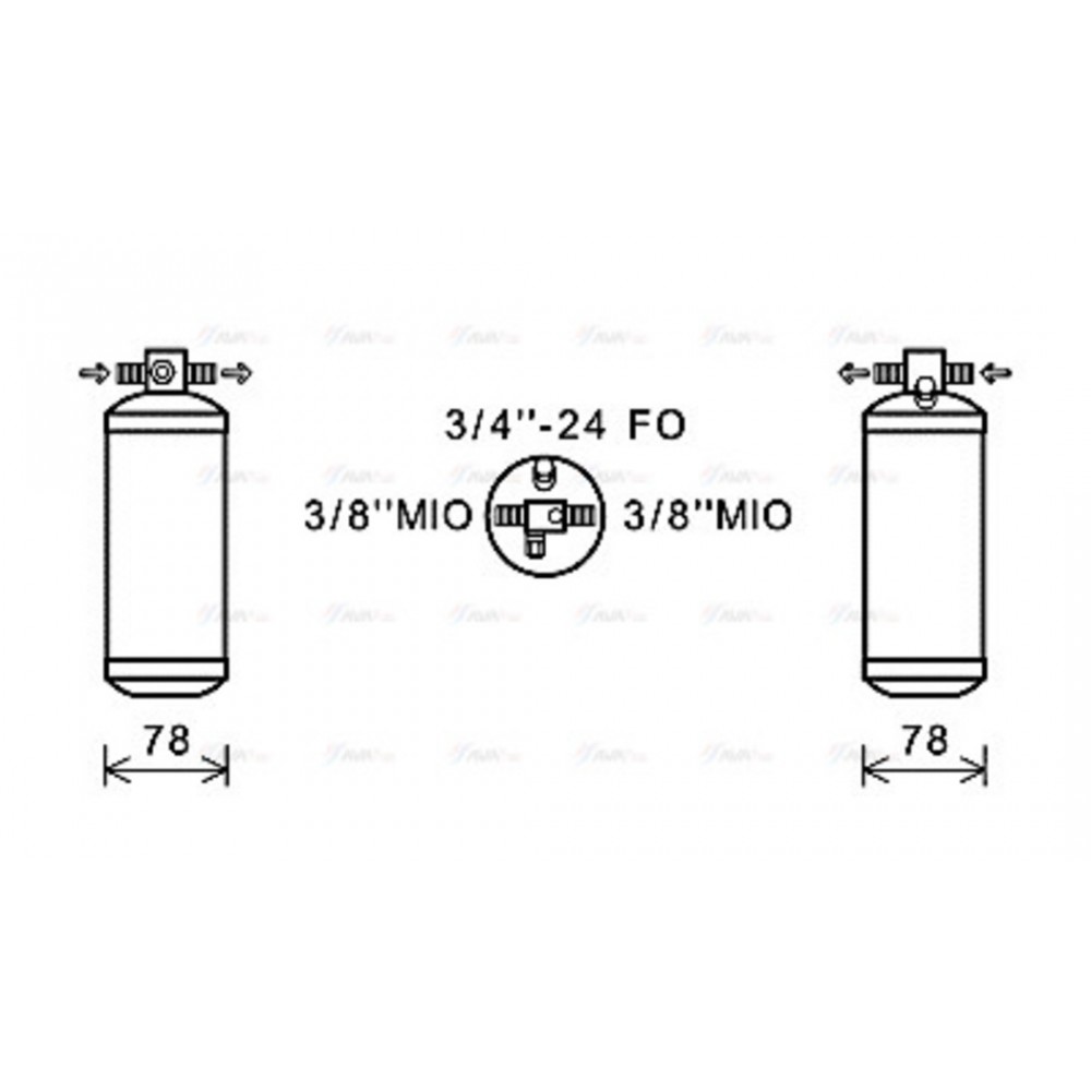 Image for AVA Cooling - Receiver Dryer