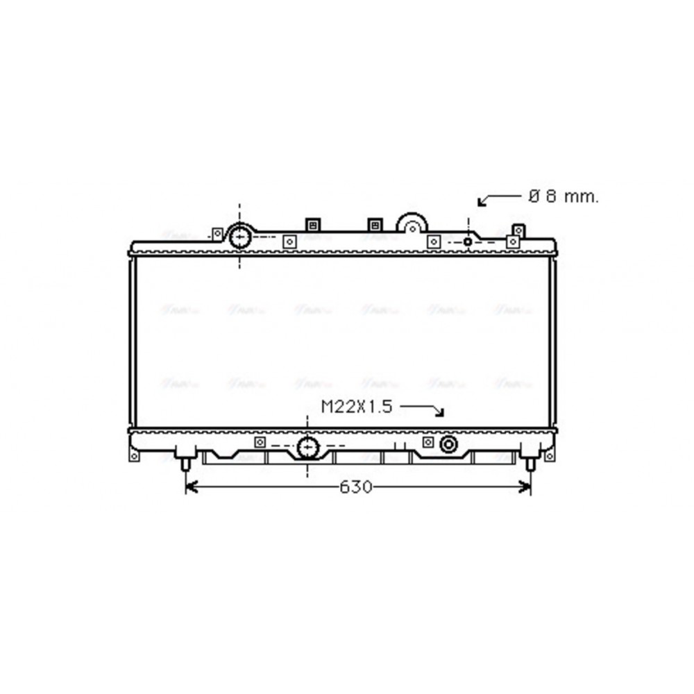 Image for AVA Cooling - Radiator