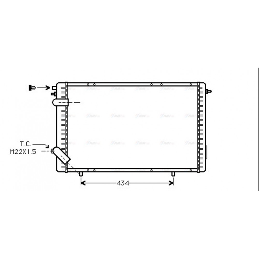 Image for AVA Cooling - Radiator