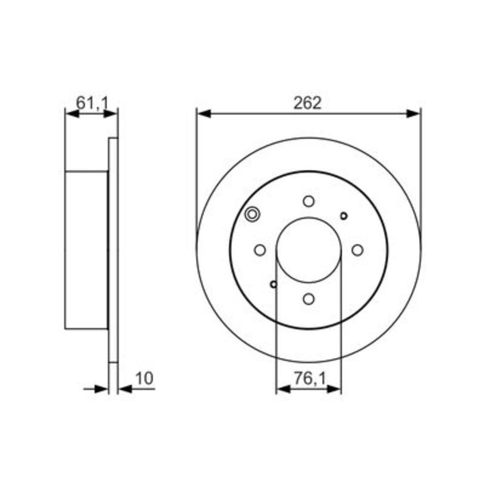 Image for Bosch Brake disc BD1954