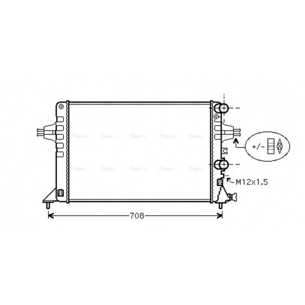 Image for AVA Cooling - Radiator