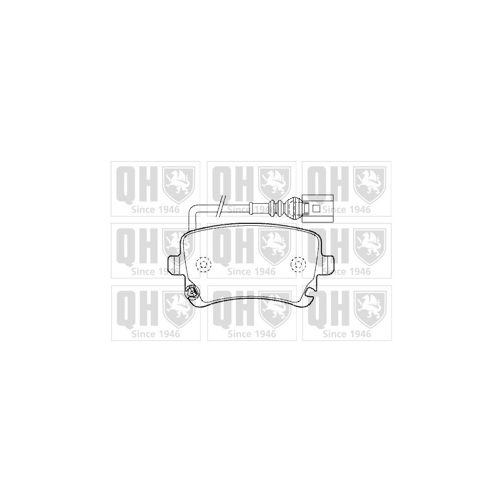 Image for QH BP1457 Brake Pad Set