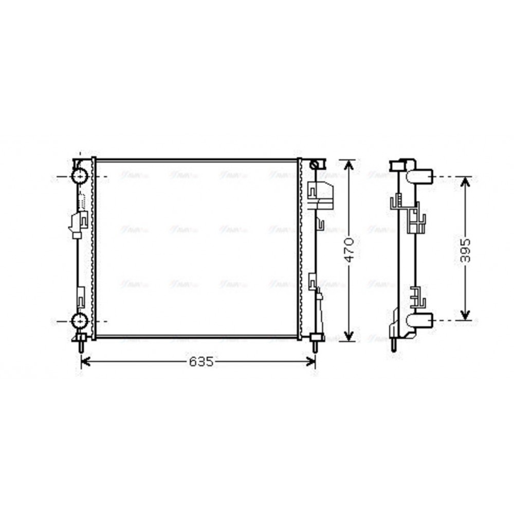 Image for AVA Cooling - Radiator