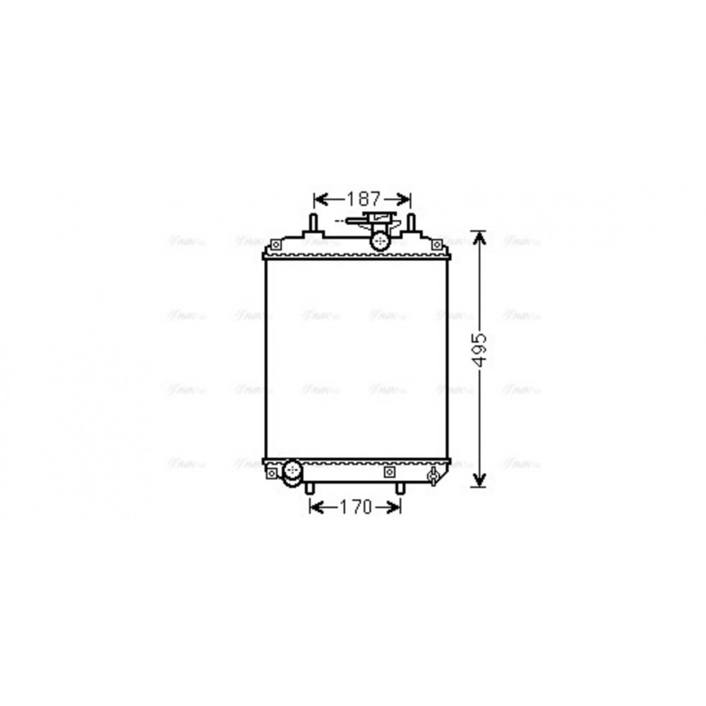 Image for AVA Cooling - Radiator