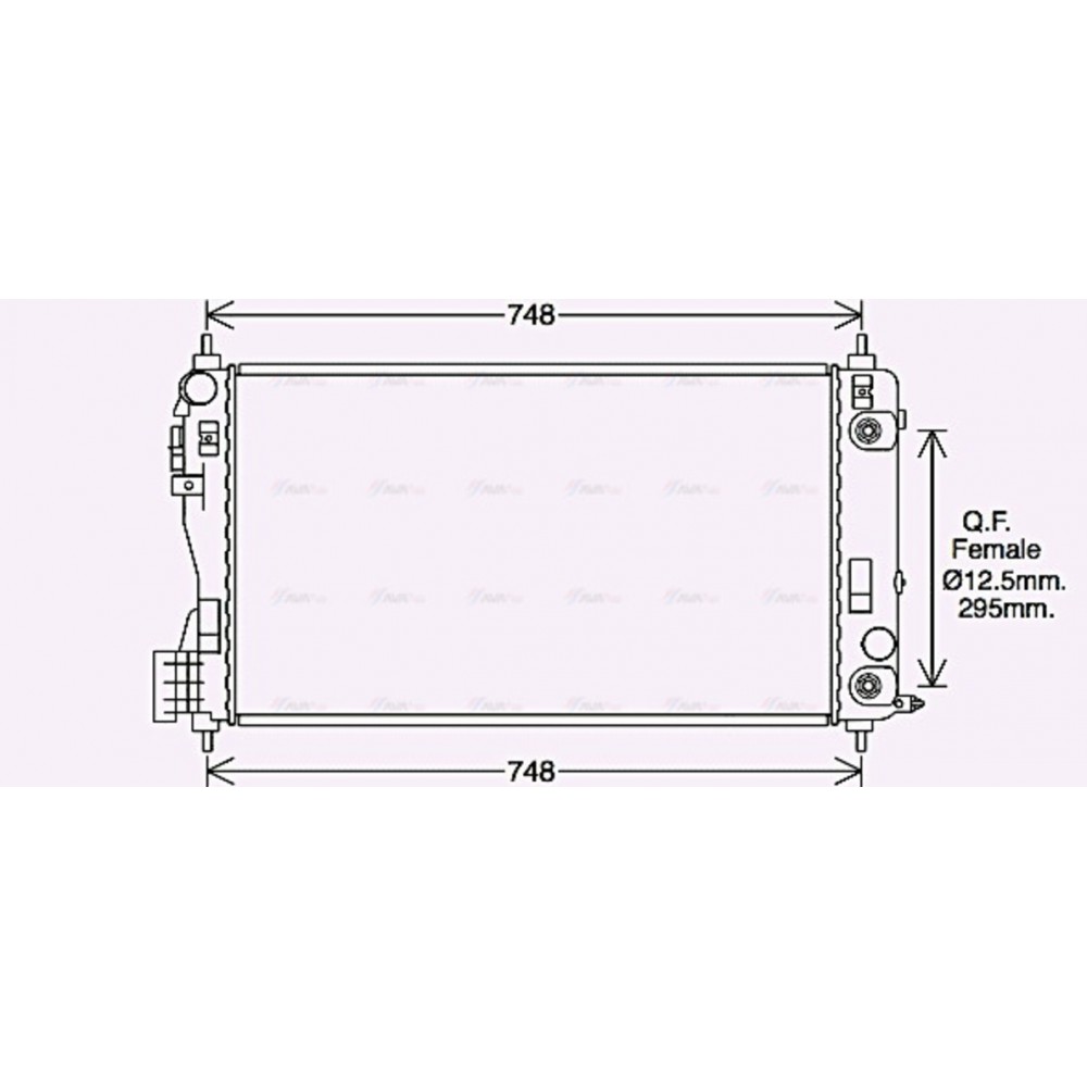 Image for AVA Cooling - Radiator