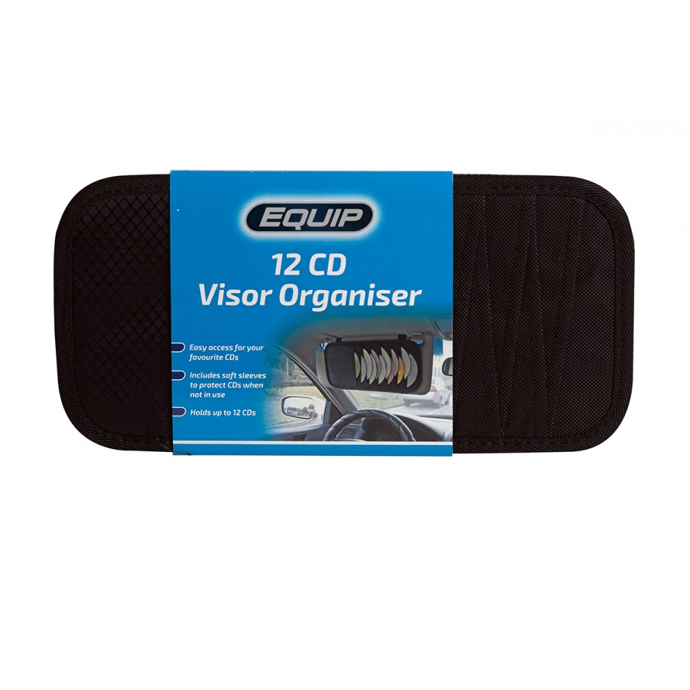 Image for Equip EVO008 12 CD Visor Organiser
