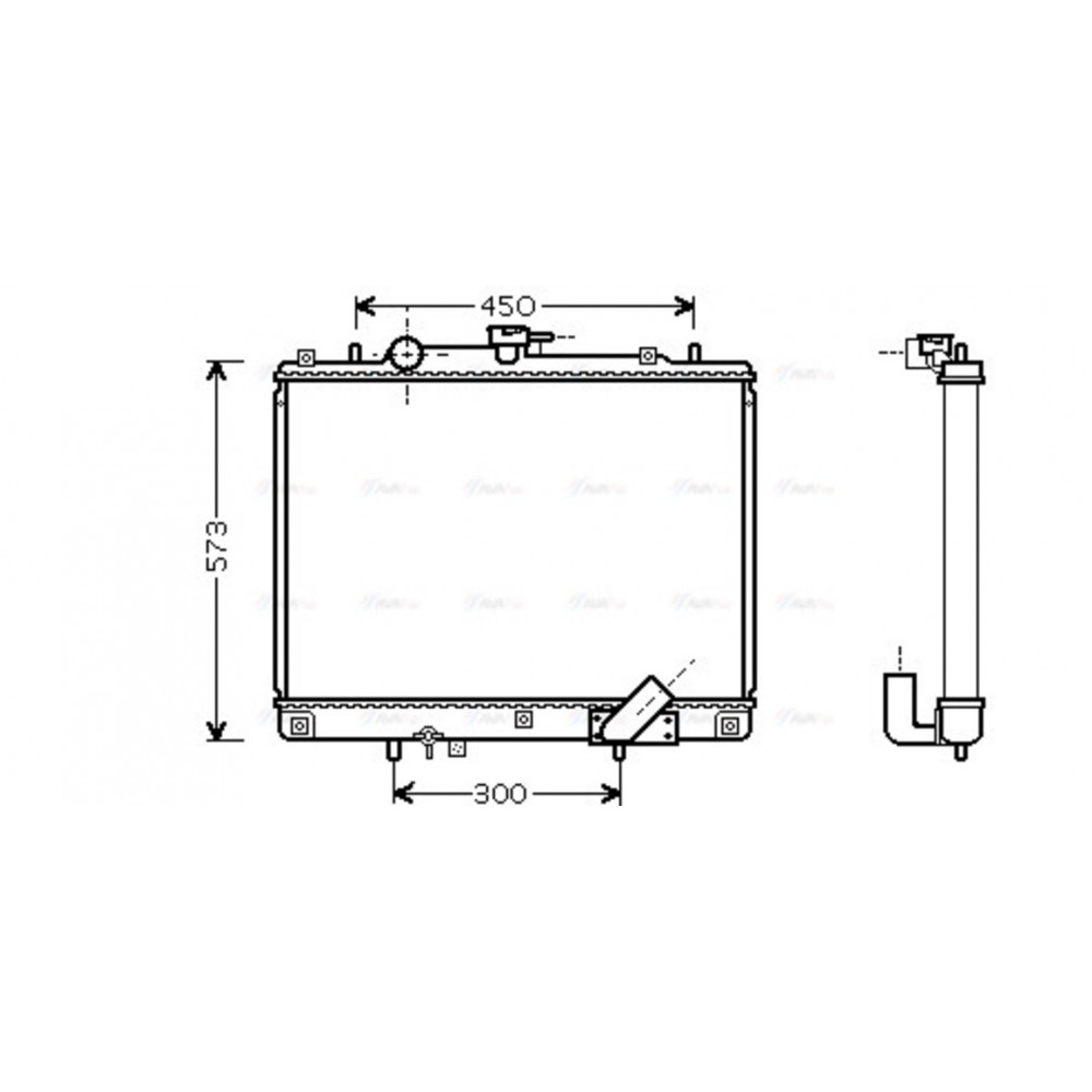 Image for AVA Cooling - Radiator