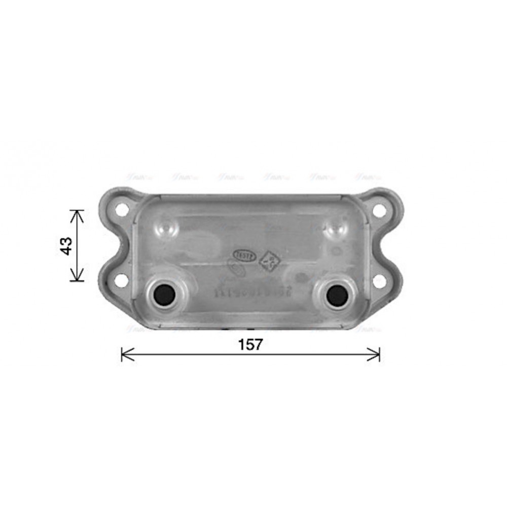 Image for AVA Cooling - Oil Cooler