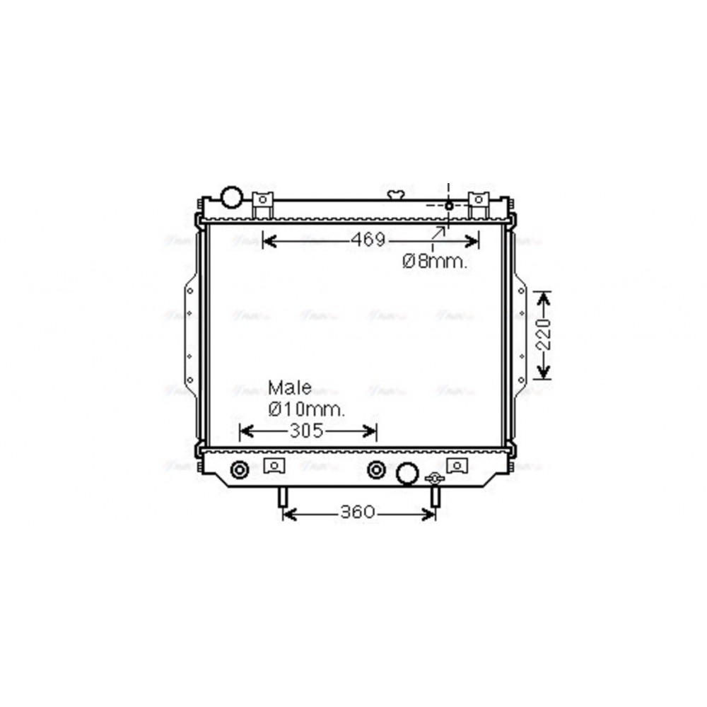 Image for AVA Cooling - Radiator