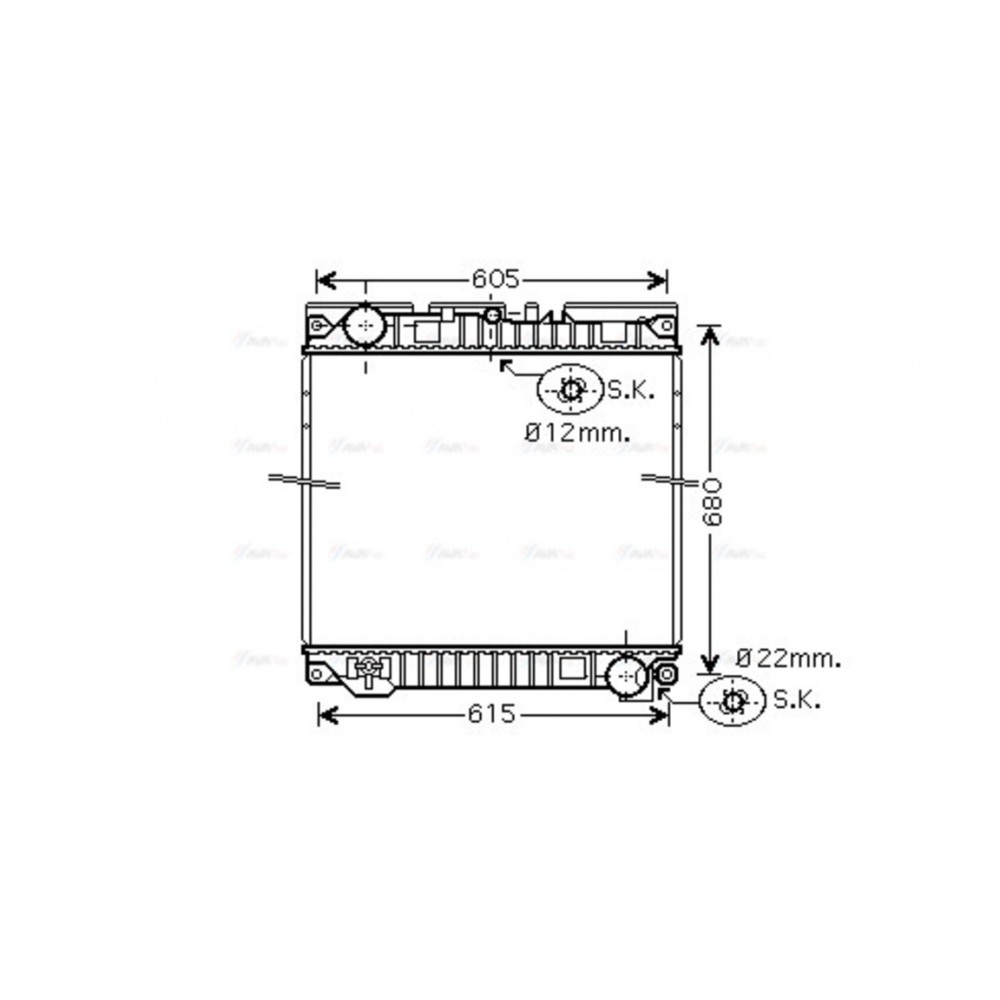 Image for AVA Cooling - Radiator