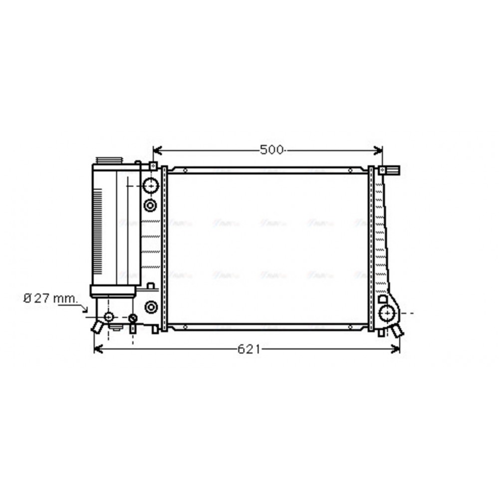 Image for AVA Cooling - Radiator